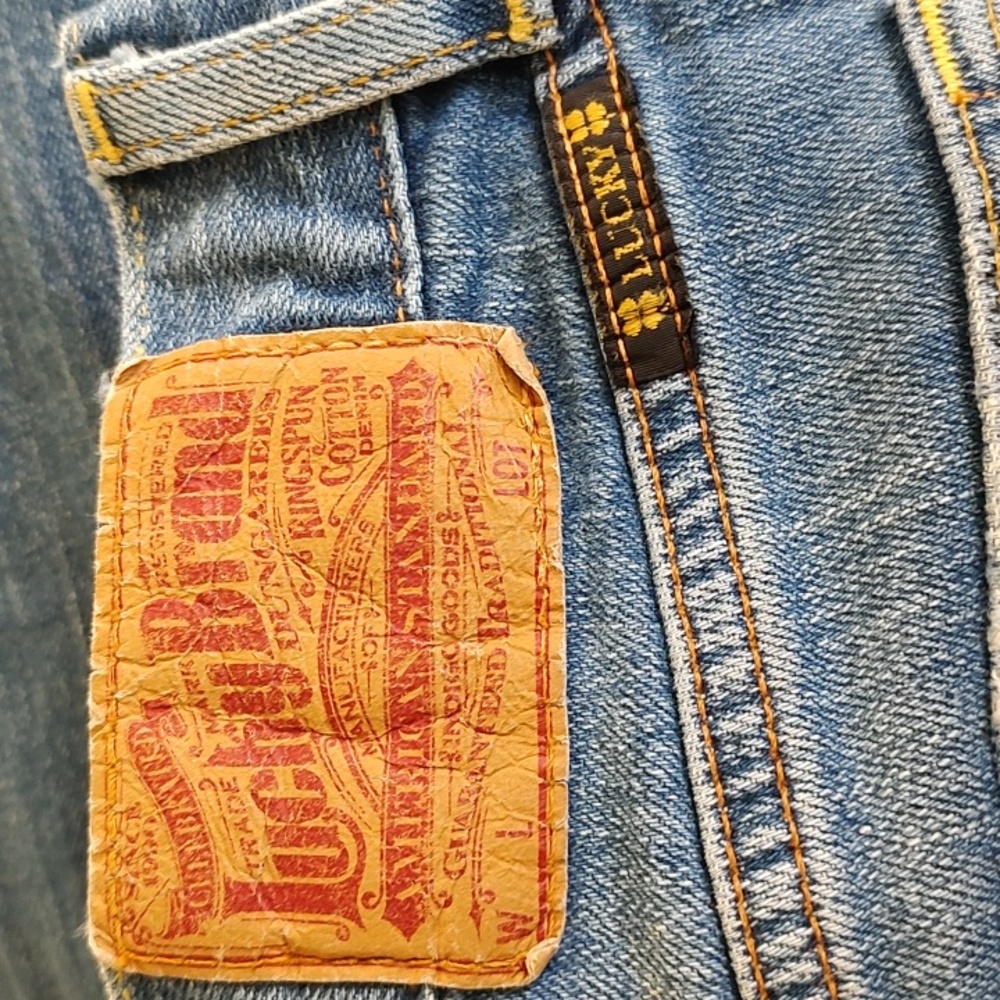 Lucky Brand Retro Rider Long Length Bootcut Jeans - Picture 2 of 6